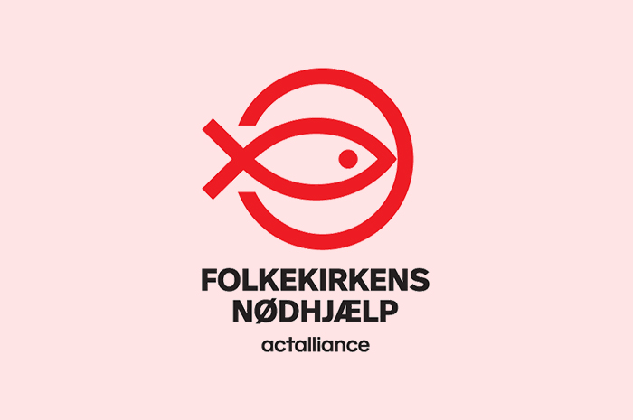 Logo Folkekirkens Nødhjælp
